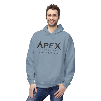CHASE YOUR APEX. Unisex Midweight Softstyle Fleece Hoodie (5 color options)